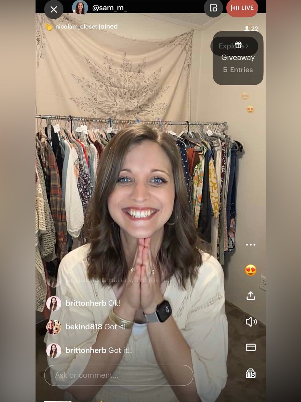 🌿 Sam_M_  is LIVE! 🌿‎ $10+ Starts! Come say hi! 👋 - Picture 2 of 11